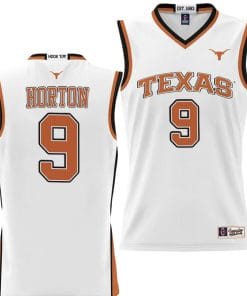 Ithiel Horton Jersey #9 Texas Longhorns NIL College Basketball Lightweight White
