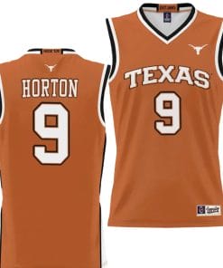 Ithiel Horton Jersey #9 Texas Longhorns NIL College Basketball Lightweight Orange