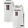Isaac McKneely Jersey #11 Virginia Cavaliers College Basketball Stitched White