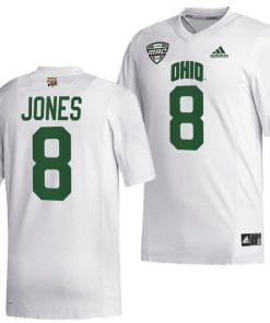 Jacoby Jones Jersey #8 Ohio Bobcats College Football Uniform White