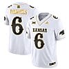 Jalon Daniels Jersey #6 Kansas Jayhawks Blackhawk Gold Vapor Football White Gold