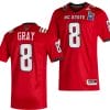 Julian Gray Jersey #8 NC State Wolfpack 2023 Pop-Tarts Bowl Football Red