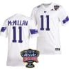 Jalen McMillan Jersey #11 Washington Huskies Allstate Sugar Bowl Patch 2024 College Football White