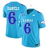 Jalon Daniels Jersey #6 Kansas Jayhawks Blackhawk Vapor Limited Football Old KU