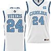 JaeLyn Withers Jersey #24 UNC Tar Heels NIL College Basketball Lightweight White