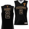 Jordan Gainey Jersey #2 Tennessee Volunteers NIL College Basketball Lightweight Black
