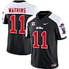 Jordan Watkins Jersey #11 Ole Miss Rebels Football Vapor Limited All Stitched Black Alternate