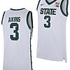 Jaden Akins Jersey #3 Michigan State Spartans Replica Basketball 2023-24 White