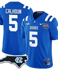 Jalon Calhoun Jersey #5 Duke Blue Devils Football Limited Royal - NC State