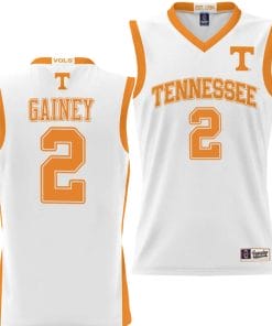 Jordan Gainey Jersey #2 Tennessee Volunteers NIL College Basketball Lightweight White
