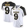 Jason Bean Jersey #9 Kansas Jayhawks Blackhawk Gold Vapor Football Inverted