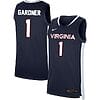 Jayden Gardner Jersey #1 Virginia Cavaliers College Basketball Stitched Navy