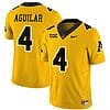Joey Aguilar Jersey #4 Appalachian State Mountaineers Vapor Limited College Football Yellow