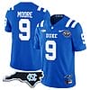 Jaquez Moore Jersey #9 Duke Blue Devils Football Limited Royal - NC State