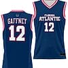 Jalen Gaffney Jersey #12 FAU Owls Full Sublimated Alternate Basketball Navy