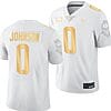 Jason Johnson Jersey #0 UCF Knights Light Mode College Football White Golden