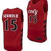John Newman III Jersey #15 Cincinnati Bearcats College Basketball Replica 2023-24 Red