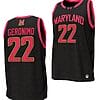 Jordan Geronimo Jersey #22 Maryland Terrapins College NIL Replica Basketball Black
