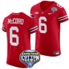 Kyle McCord Jersey #6 Ohio State Buckeyes Cotton Bowl Patch 2023 Football Scarlet