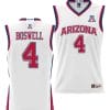 Kylan Boswell Jersey #4 Arizona Wildcats NIL College Basketball Lightweight White