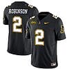 Kaedin Robinson Jersey #2 Appalachian State Mountaineers Vapor Limited College Football Black