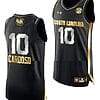 Kamilla Cardoso Jersey #10 South Carolina Gamecocks College Basketball Black Golden