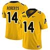 Kanye Roberts Jersey #14 Appalachian State Mountaineers Vapor Limited College Football Yellow