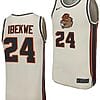 KC Ibekwe Jersey #24 Oregon State Beavers College Basketball Replica Uniform White