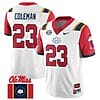 Khari Coleman Jersey #23 Ole Miss Rebels Football Ole Miss Flag All Stitched White 2