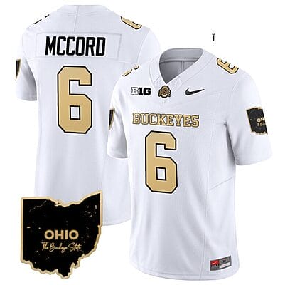 Kyle Mccord Jersey #6 Ohio State Buckeyes College Football Stitched Special Vapor Limited White