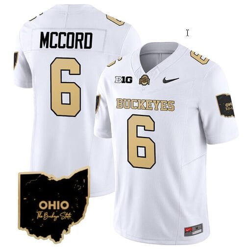 Kyle Mccord Jersey #6 Ohio State Buckeyes College Football Stitched Special Vapor Limited White
