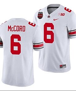 Kyle Mccord Jersey #6 Ohio State Buckeyes Ohio Stadium Patch College Football White