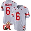 Kyle Mccord Jersey #6 Ohio State Buckeyes Mascot Patch College Football Gray
