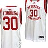 Keisei Tominaga Jersey #30 Nebraska Cornhuskers Basketball Home Uniform 2023-24 White