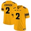 Kaleb Johnson Jersey #2 Iowa Hawkeyes Vapor Limited College Football Gold