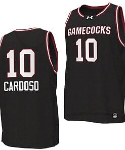 Kamilla Cardoso Jersey #10 South Carolina Gamecocks College Basketball 2023-24 Replica Black