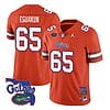 Kingsley Eguakun Jersey #65 Florida Gators Vapor Limited College Football Orange