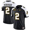 Kaedin Robinson Jersey #2 Appalachian State Mountaineers Vapor Limited College Football Black Alternate