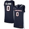 Kihei Clark Jersey #0 Virginia Cavaliers College Basketball Stitched Navy