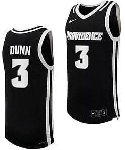 Kris Dunn Jersey #3 Providence Friars Replica College Basketball Black Uniform