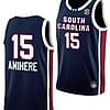 Laeticia Amihere Jersey #15 South Carolina Gamecocks College Basketball Away Black