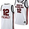 MiLaysia Fulwiley Jersey #12 South Carolina Gamecocks College Basketball 2023-24 White