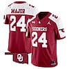 Marcus Major Jersey #24 Oklahoma Sooners Vapor Limited College Football Stitched Alternate