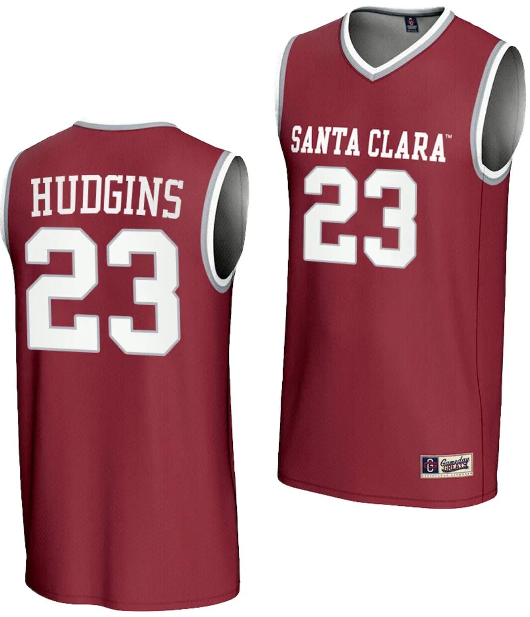 Marya Hudgins Jersey #23 Santa Clara Broncos Basketball NIL Lightweight Maroon