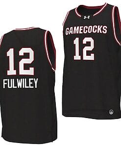 MiLaysia Fulwiley Jersey #12 South Carolina Gamecocks College Basketball 2023-24 Replica Black