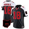 Marvin Harrison Jr Jersey #18 Ohio State Buckeyes College Football Stitched Special Vapor Limited Ohio Patch Black Alternate