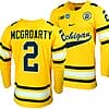 Michigan Wolverines Rutger McGroarty Jersey #2 NCAA Hockey Tournament Maize 2023