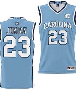 Michael Jordan Jersey #23 UNC Tar Heels NIL College Basketball Lightweight Blue