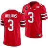 Miyan Williams Jersey #3 Ohio State Buckeyes Ohio Stadium Patch College Football Scarlet