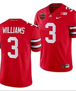 Miyan Williams Jersey #3 Ohio State Buckeyes Ohio Stadium Patch College Football Scarlet
